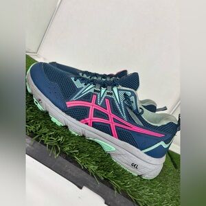 Asics Gel Venture 8 Running Shoes Women's 9.5 Blue Sneakers 1012B231